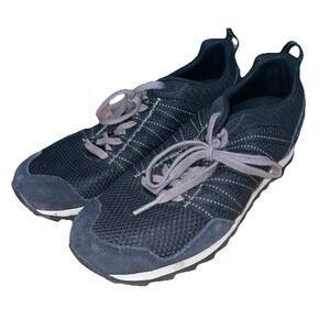 Merrell Womens‎ Alpine Sneaker Running Shoe Black Mesh Suede Size 10
